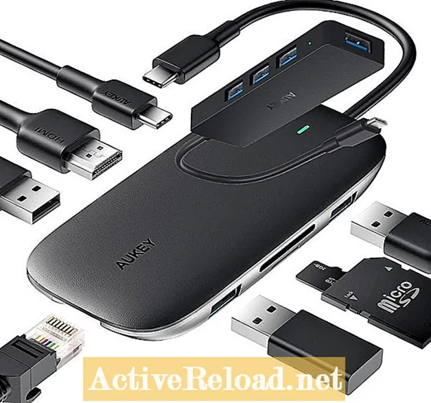 Aukey USB-C uyadan adapterlarni ko'rib chiqish: Mac-ga portlarni darhol qo'shish