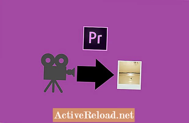 როგორ გადაიღოთ ფოტო ვიდეოდან Adobe Premier Pro- ში