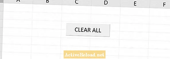 Como criar um botão de macro que limpa o trabalho em uma planilha do MS Excel
