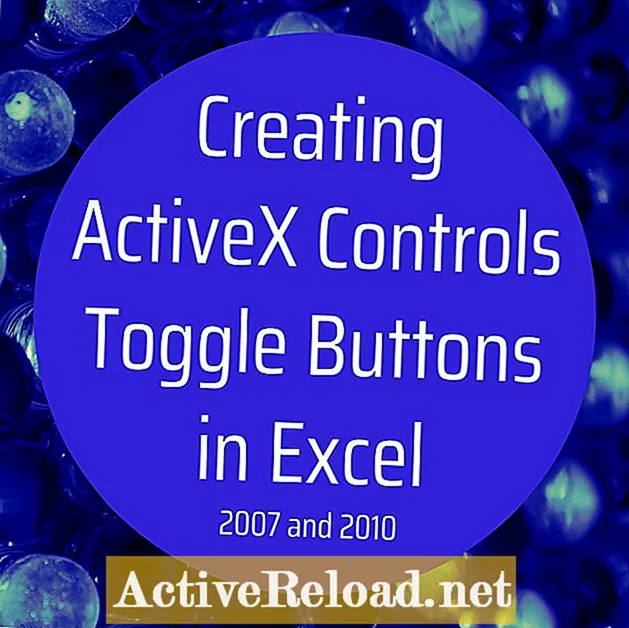 Come creare controlli ActiveX pulsanti di attivazione / disattivazione in Excel 2007 e 2010