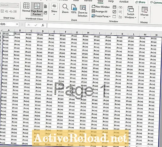 Ինչպես շտկել մասի կամ լրիվ Excel- ի աղյուսակի էջը, որը չի տպվում