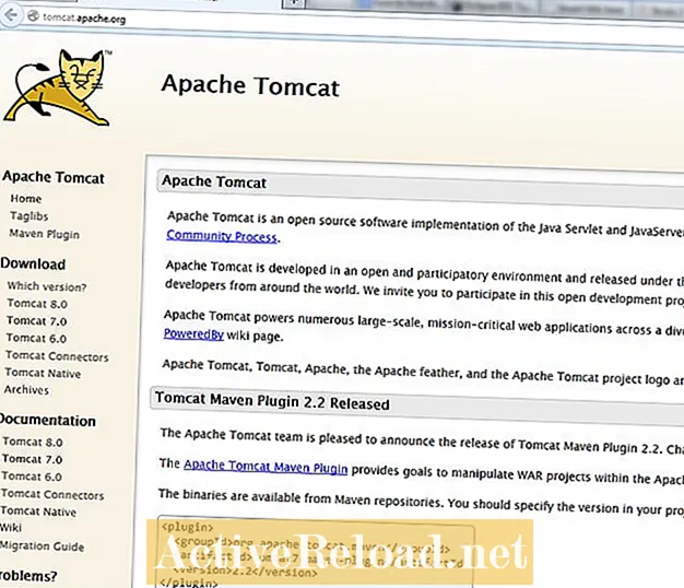 כיצד להתקין את Apache Tomcat ב- Spring Tool Suite / Eclipse
