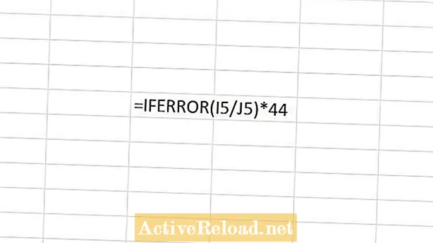Ինչպես հեռացնել սխալները Excel- ում ՝ IFERROR գործառույթով