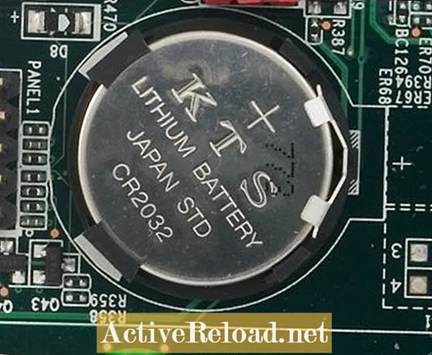 Jak vyměnit baterii CMOS