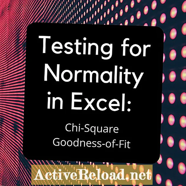 Kako pokrenuti test normalnosti u Excelu: Chi-Square Goodness-of-Fit