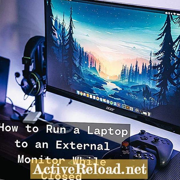 Hoe u een externe monitor gebruikt met een gesloten laptop