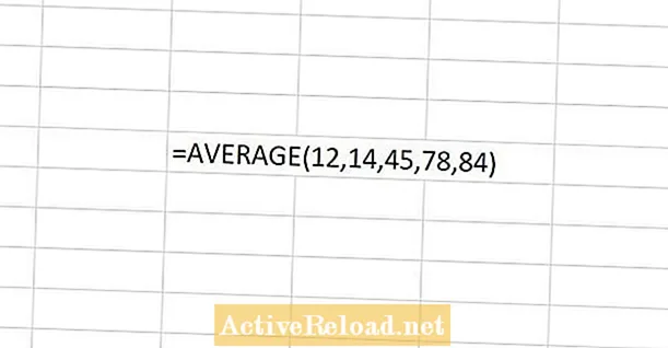 Excel में AVERAGE फ़ंक्शन का उपयोग कैसे करें