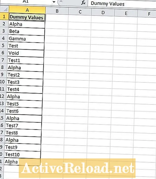 Китоби дарсии MS Excel: Чӣ гуна нишон додани арзиши такрорӣ дар Microsoft Excel бидуни нест кардани онҳо