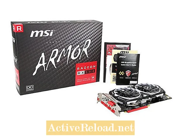 Revisió de targetes gràfiques MSI RX 580 Armor OC 8GB i punts de referència de jocs