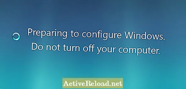 Lösung für stecken geblieben "Vorbereiten der Konfiguration von Windows. Bitte schalten Sie Ihren Computer nicht aus." - Computers