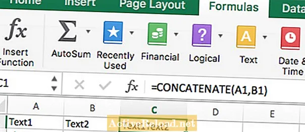 Opplæring om hvordan du sammenføyer i Excel