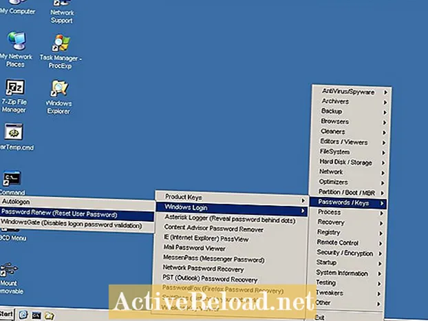 Verwenden von Hirens BootCD zum Erstellen von Admin-Benutzerkonten
