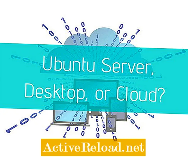 ما الفرق بين خادم Ubuntu وسطح المكتب والسحابة؟