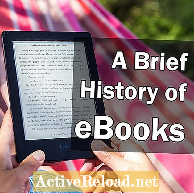 היסטוריה קצרה של ספרים אלקטרוניים