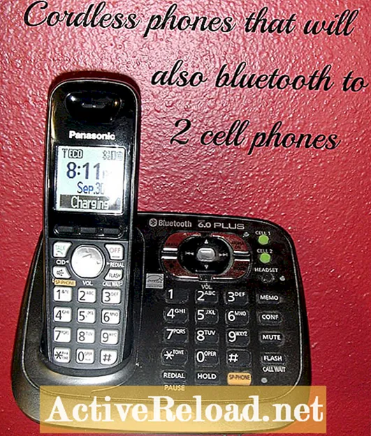 Belaidžio „Bluetooth“ namų telefono apžvalga: „Panasonic KX-TG“ telefonai