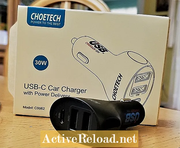 Herziening van Choetech 3-poorts USB-autolader met stroomtoevoer