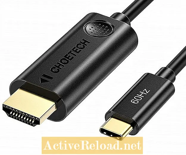 Pregled kabla Choetech USB-C do HDMI (podprto 4K)
