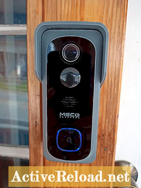 Pārskats par Meco Wireless 1080P durvju zvana kameru
