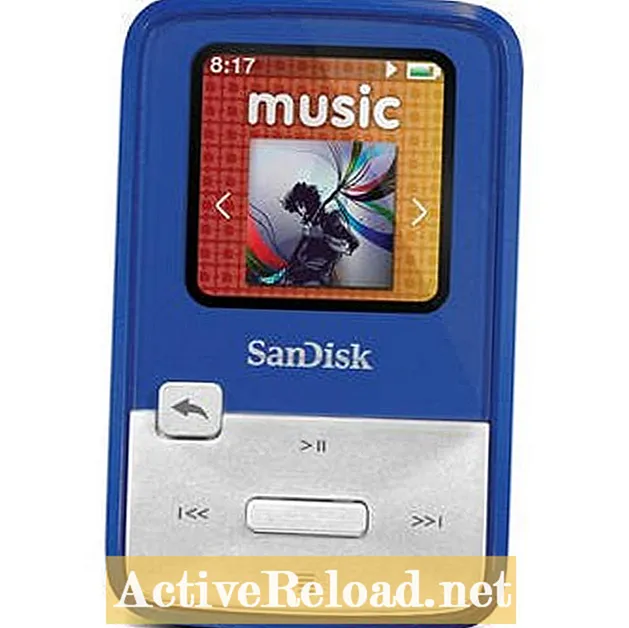 استكشاف مشاكل مشغل MP3 SanDisk Sansa Clip Zip