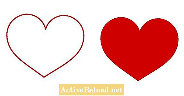 Ստեղծեք սրտի վրձին GIMP- ում `օգտագործելով ուղիներ գործիքը