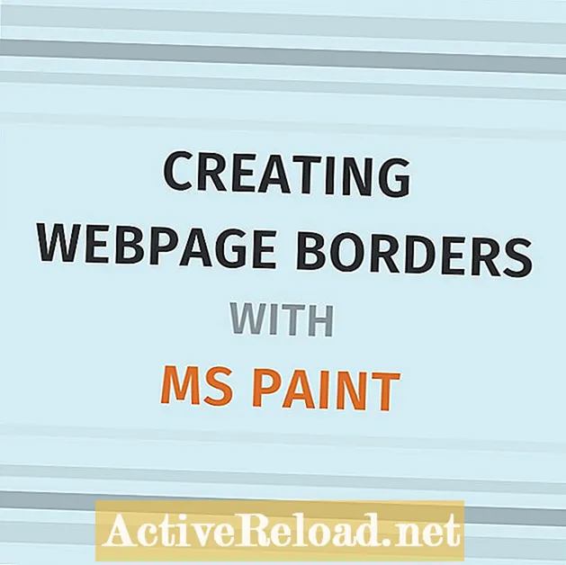 Как создать простые границы веб-страницы с помощью MS Paint