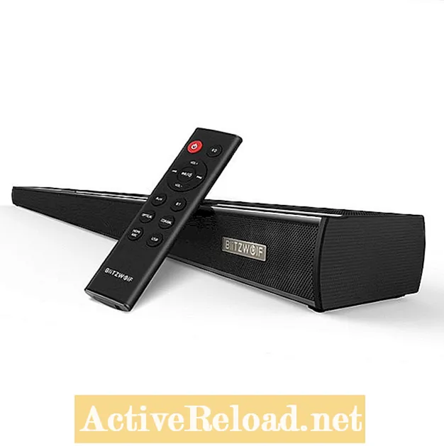 مراجعة BlitzWolf BW-SDB1 2.0 Channel Wireless Sound Bar Review