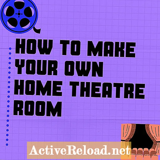 Hogyan készítsünk fényvezérelt házimozi / színházi szobát sötétítőkkel és anyagokkal