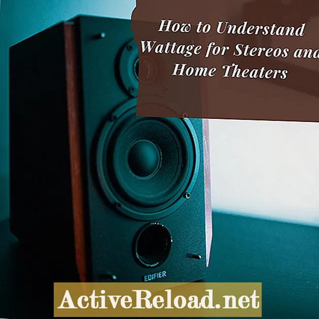 Explicación de la potencia de los sistemas de cine en casa y estéreo