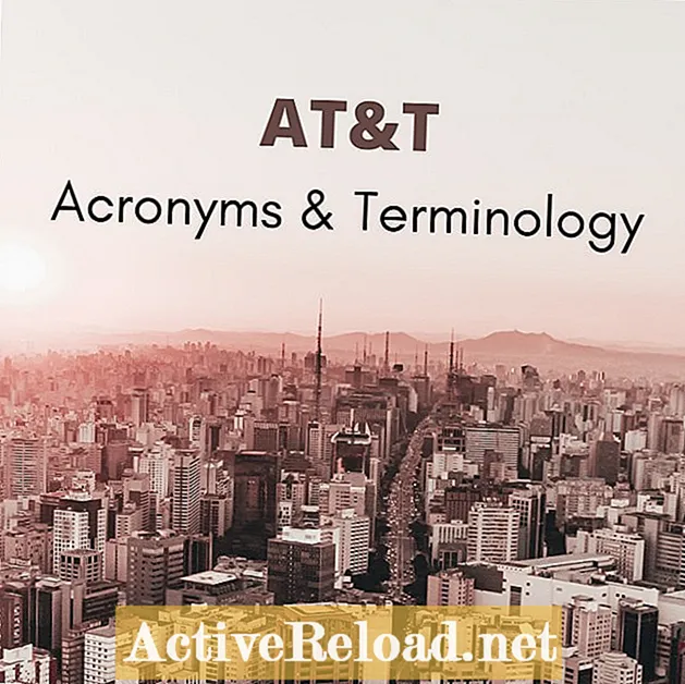 AT & T-Sprache, Akronyme und Telefoniegespräche (mit Fotos)
