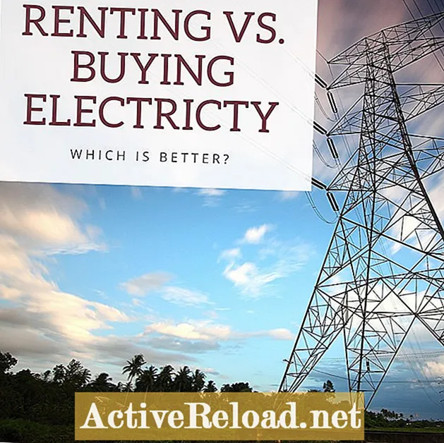 الإيجار مقابل شراء الكهرباء: هل هناك فرق؟