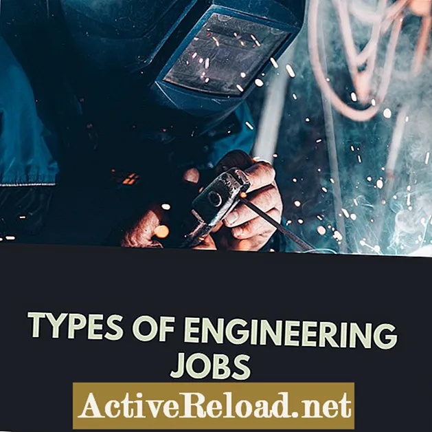 Tipos de empregos de engenharia