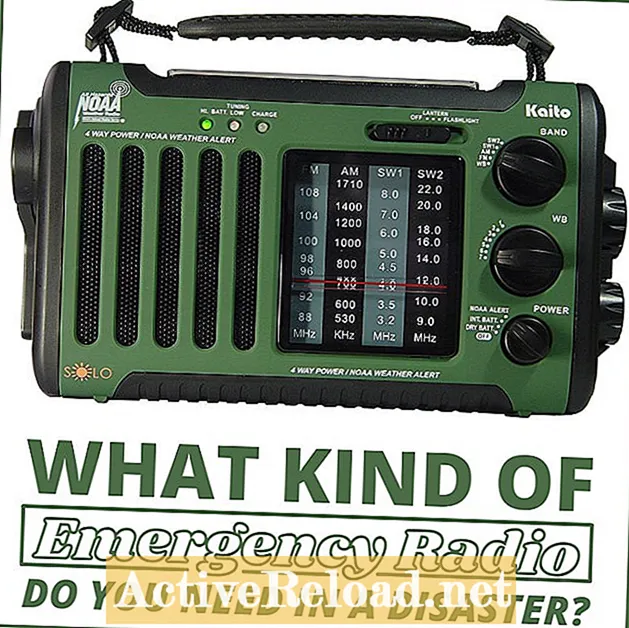 재난시 어떤 종류의 비상 라디오가 필요합니까?