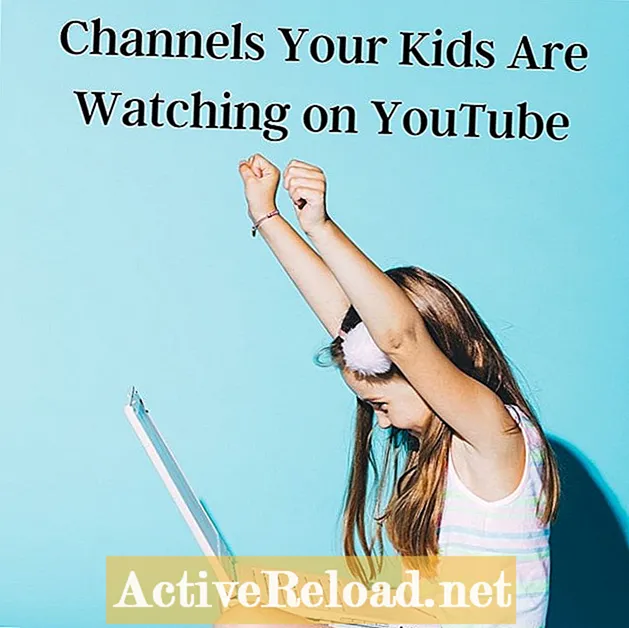 10 csatorna, amelyet gyermekei a YouTube-on néznek
