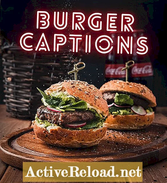 150+ Burger մեջբերումներ և վերնագրերի գաղափարներ Instagram- ի համար