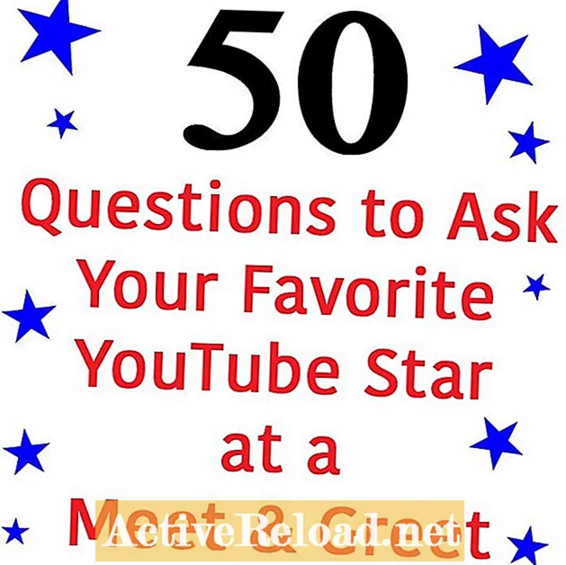 컨벤션에서 좋아하는 YouTube 스타에게 물어볼 50 가지 질문 또는 만나서 인사