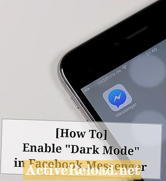 Как включить темный режим в Messenger