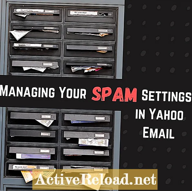როგორ დააყენოთ სპამის პარამეტრები Yahoo Email- ში
