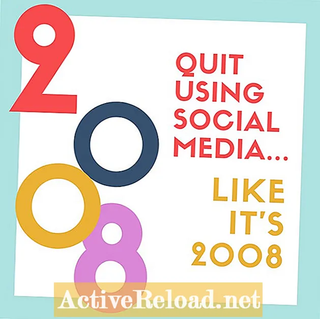 توقف عن استخدام وسائل التواصل الاجتماعي مثل عام 2008