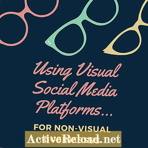 Utilizzo di piattaforme di social media visive per attività non visive
