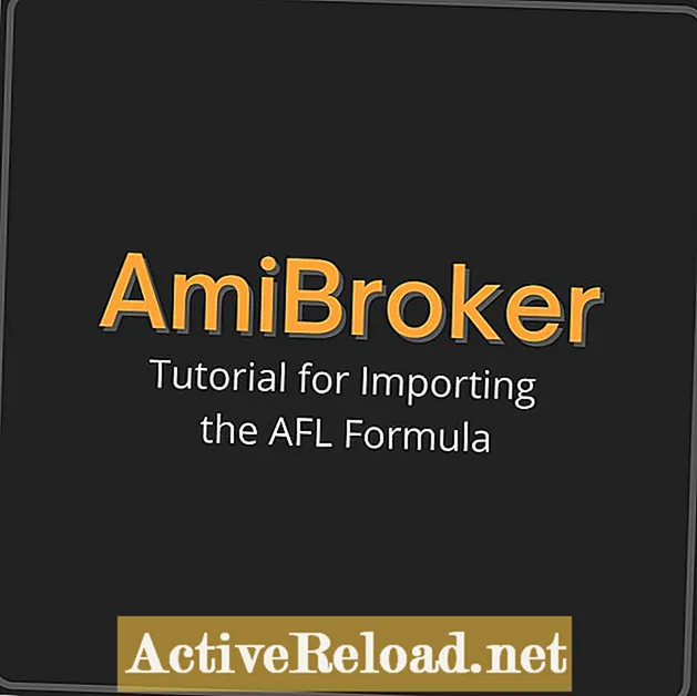 كيفية استيراد صيغة AFL في AmiBroker
